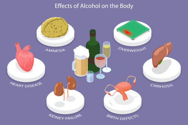 effects of alcohol on the heart and body