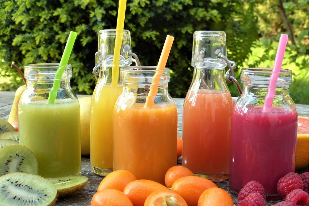 fruit juice selection